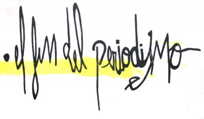 El fin del periodismo