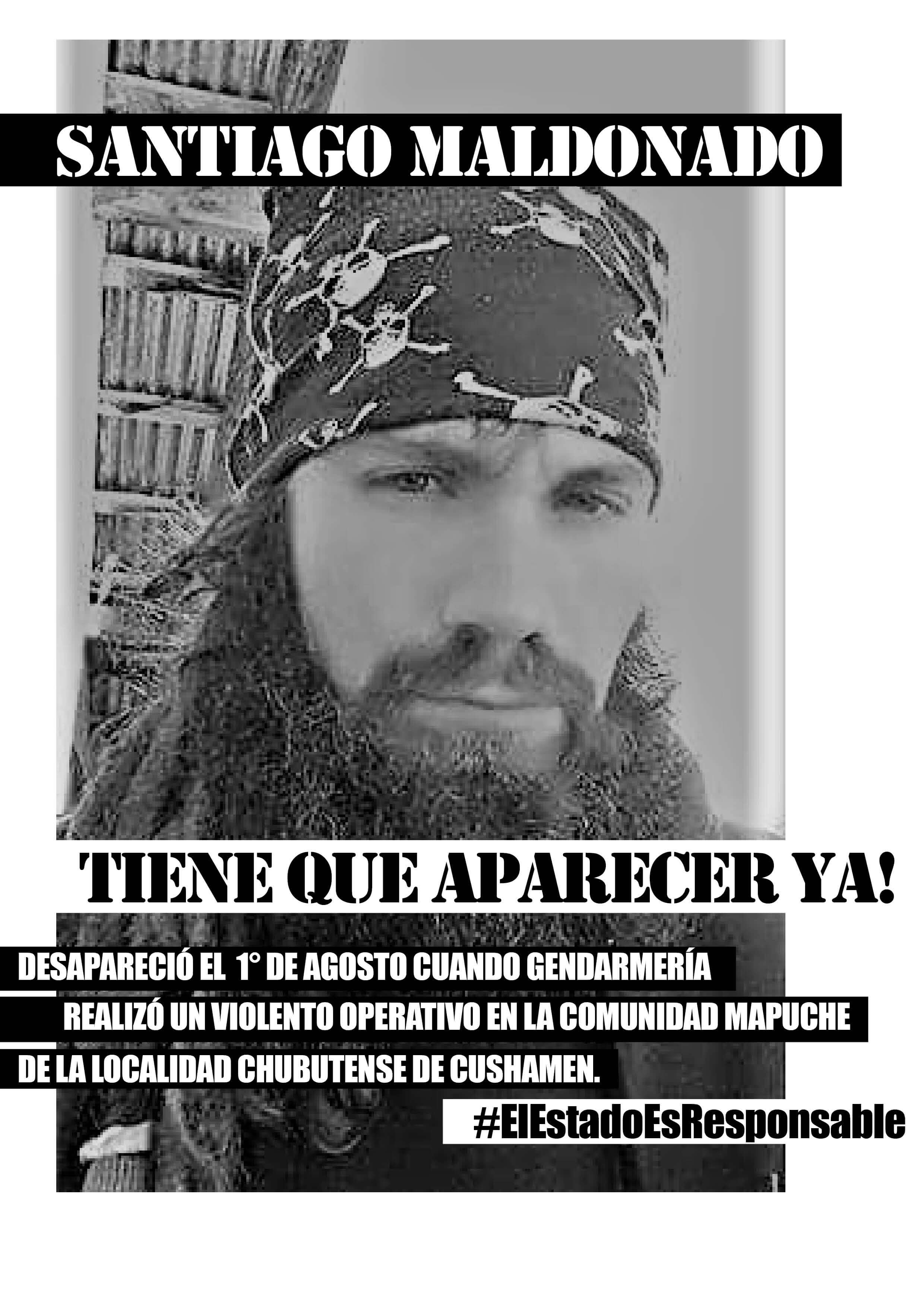 Campa A Aparici N Con Vida Ya De Santiago Maldonado Lavaca