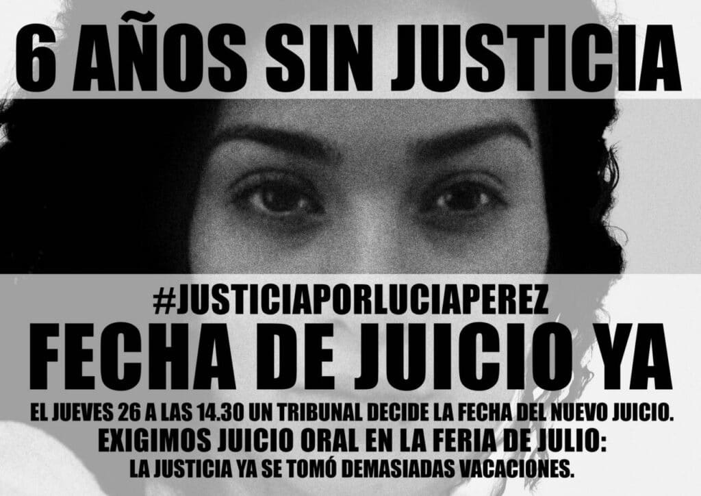 Justicia por Lucía: el juicio que se empuja entre todas