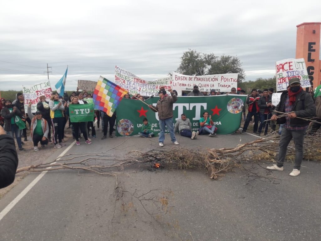Violencia contra comunidades originarias y la UTT por un conflicto de tierras: dos detenidos