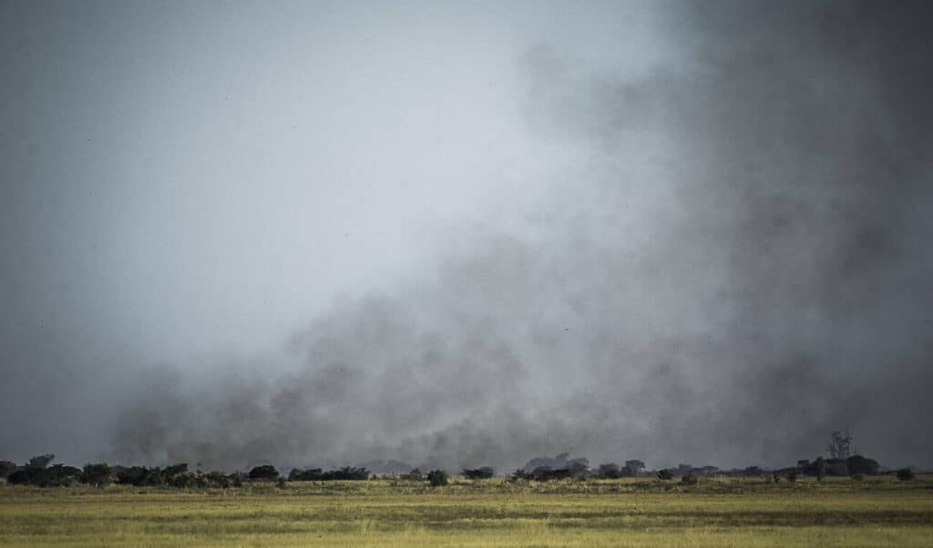 El patrón del fuego: humo, agronegocios, y el Delta en llamas