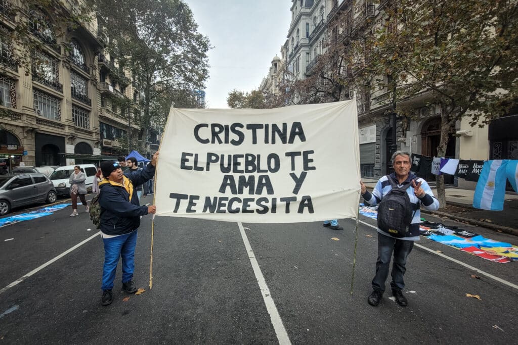 El acto de Cristina en Plaza de Mayo: una de suspenso