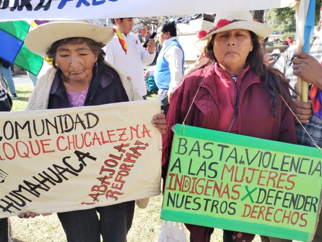 Conferencia de prensa de pueblos originarios en Buenos Aires: Jujuy, violencia, discriminación, y lo que plantea el Malón de la Paz