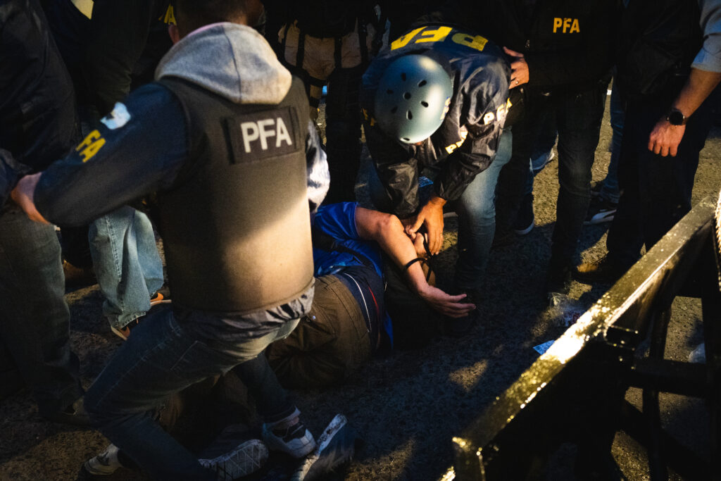 Ley Gases: masiva movilización y brutal represión