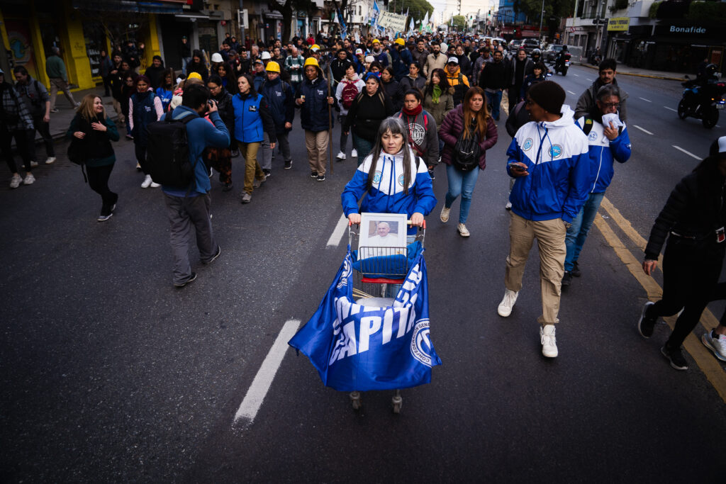 La procesión por dentro: 8va Marcha de San Cayetano