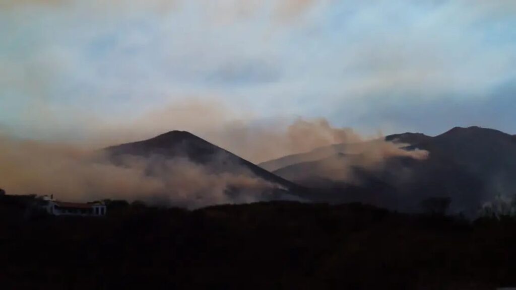 Incendios en Córdoba: zona de catástrofe 