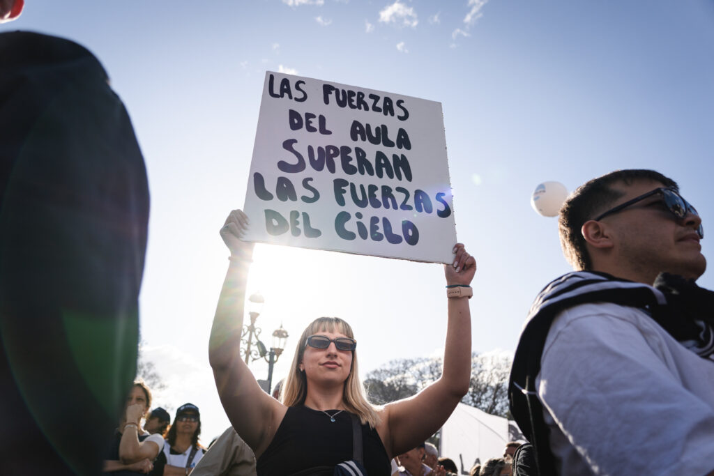 Marcha federal universitaria: en defensa del derecho a soñar