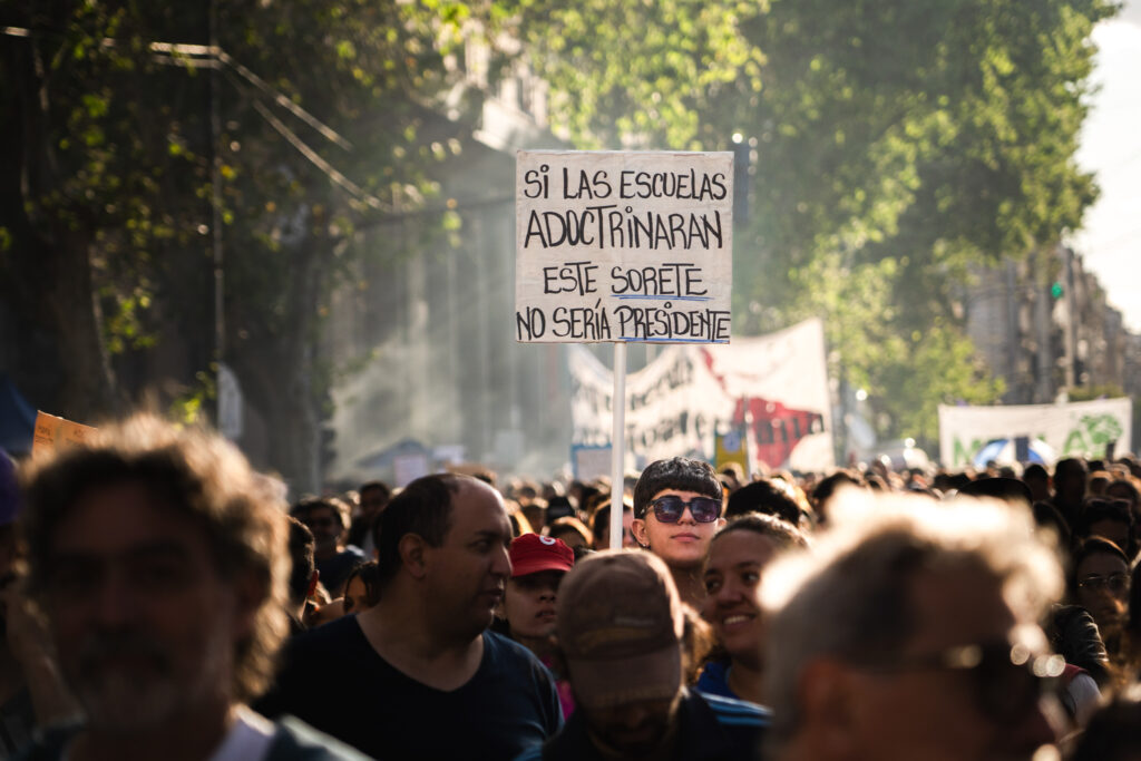 Marcha federal universitaria: en defensa del derecho a soñar