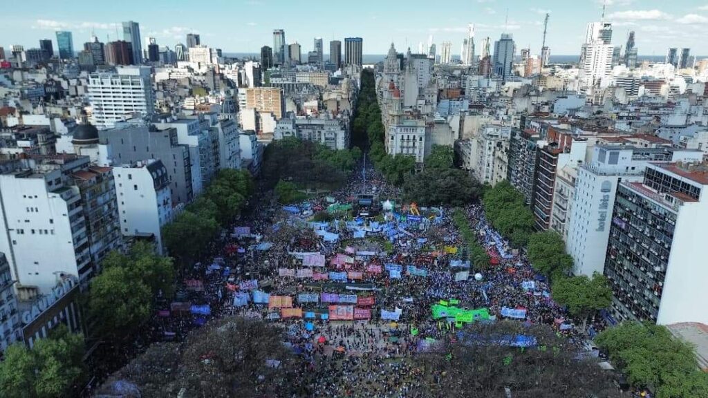 Marcha federal universitaria: en defensa del derecho a soñar