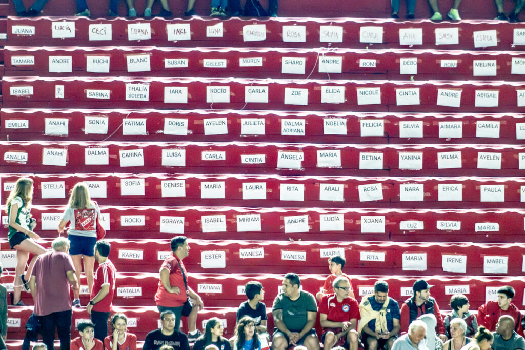 No son cifras: acción entre Argentinos Juniors y el Observatorio Lucía Pérez