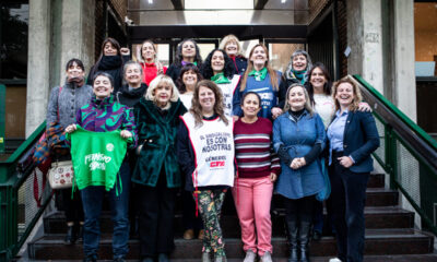 Bloque sindical transfeminista. Foto: Lina Etchesuri