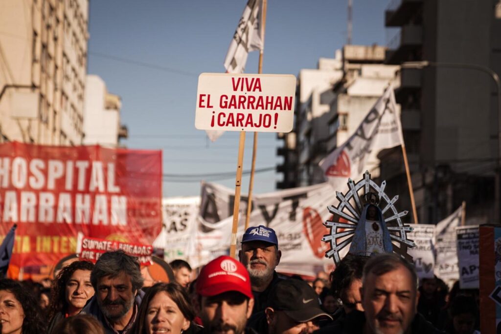 Garrahan: con el corazón en la calle y en la salud pública