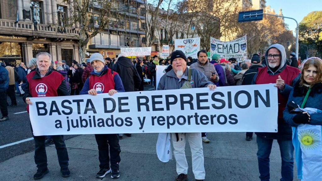 Marchas de jubilados: Congreso + Obelisco para hacer cada vez más visible el reclamo