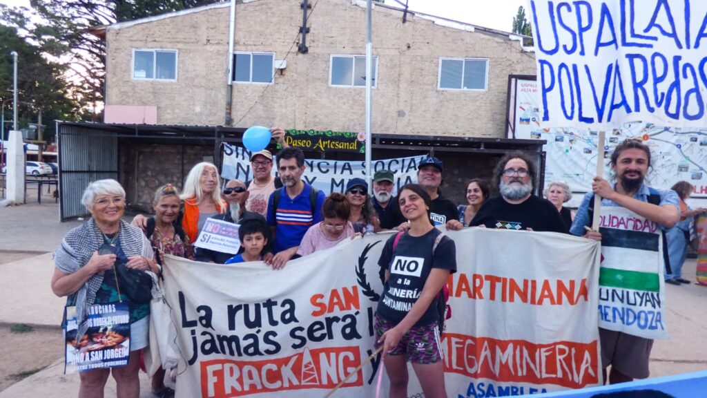 Mendoza movilizada: sábado de caravanazo contra la minera San Jorge
