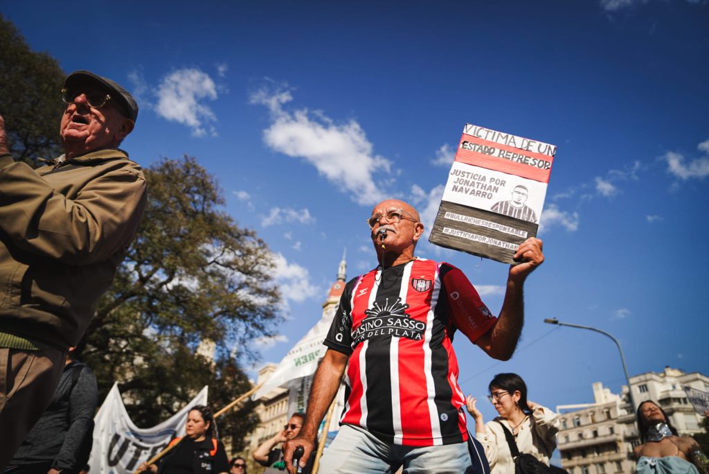 Marcha de jubilados: con la fuerza de Pablo