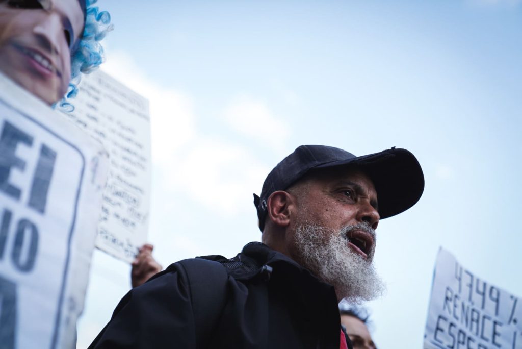 Marcha de jubilados: con la fuerza de Pablo