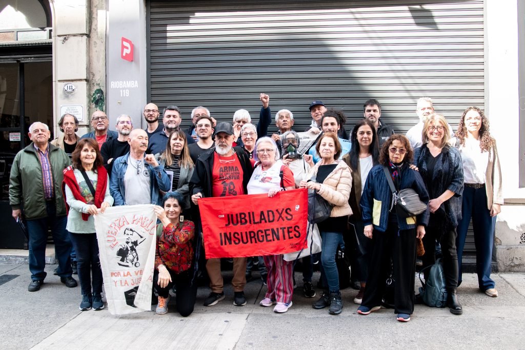 Marcha de jubilados: con la fuerza de Pablo
