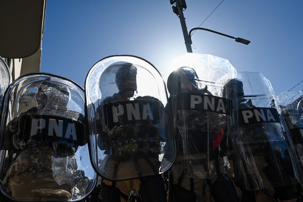 Marcha de jubilados: volvió la “coreo” represiva