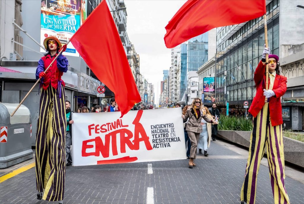 Salvar la escena: el Festival ENTRÁ y la defensa al INT