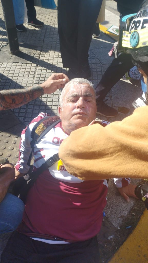 Marcha de jubilados: volvió la “coreo” represiva