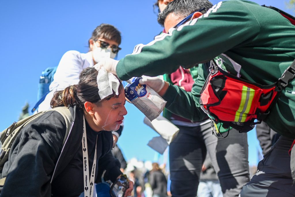 Marcha de jubilados: volvió la “coreo” represiva