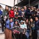 El grupo de San Alberto Hurtado en la Villa 21, primer Hogar de Cristo: ya son más de 300 en el país. Fotos: Juan Valeiro