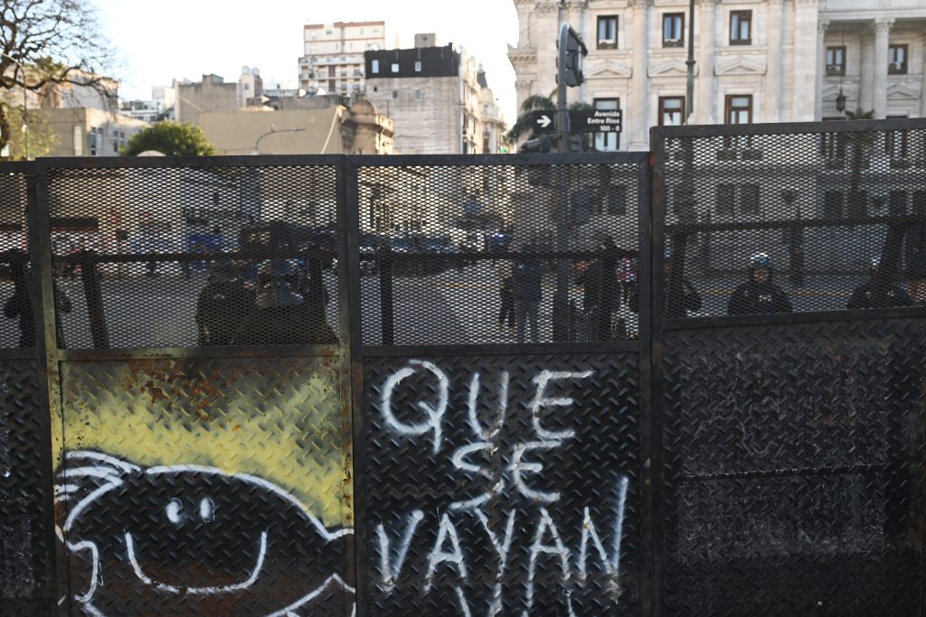Marcha de jubilados: volvió la “coreo” represiva