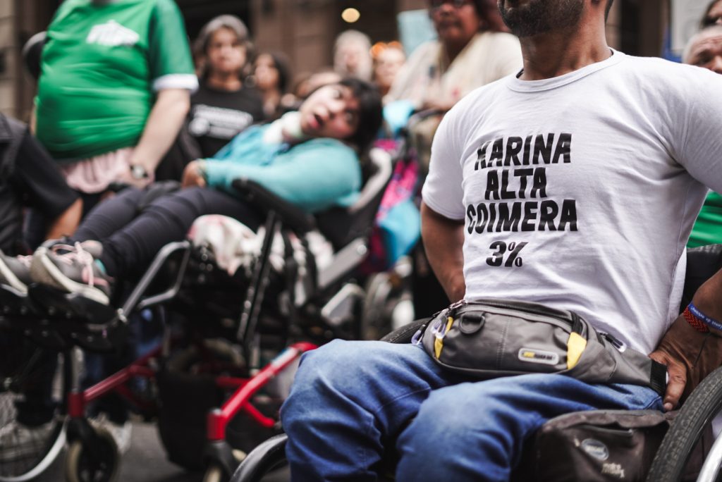 Marcha por la Emergencia en Discapacidad: “Sabemos no bajar los brazos”