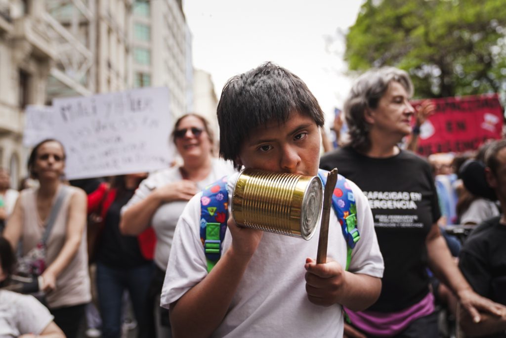Marcha por la Emergencia en Discapacidad: “Sabemos no bajar los brazos”