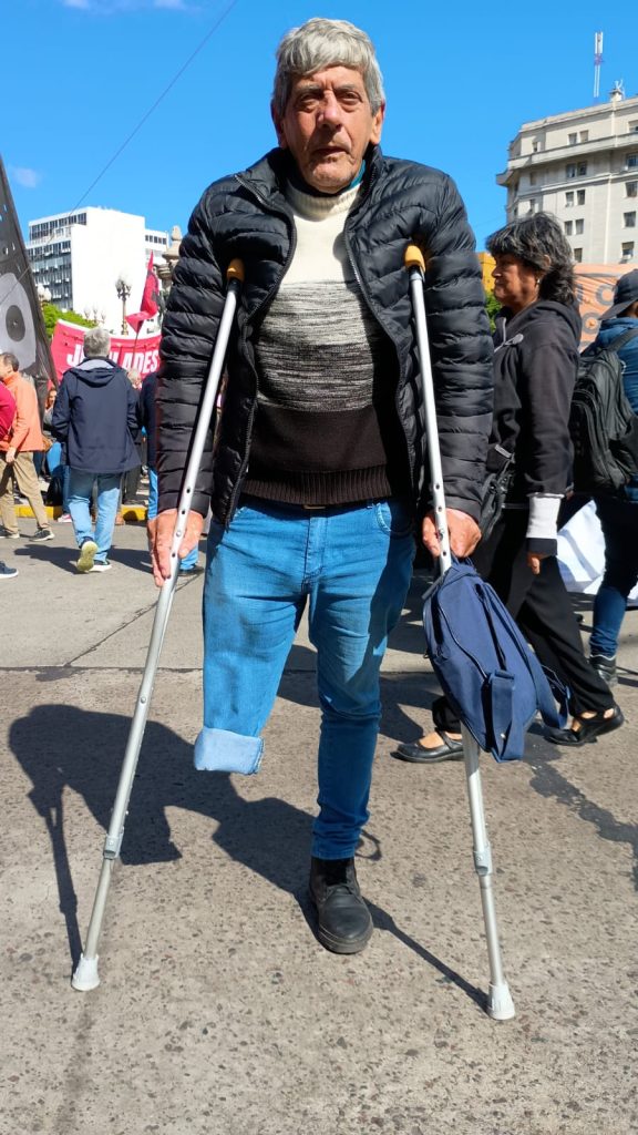 Marcha de jubilados: “Hay que creer en las calles”