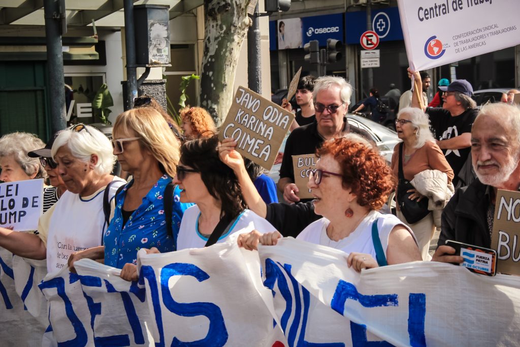 Marcha de Jubilados: creatividad y dilemas a 10 días de las elecciones