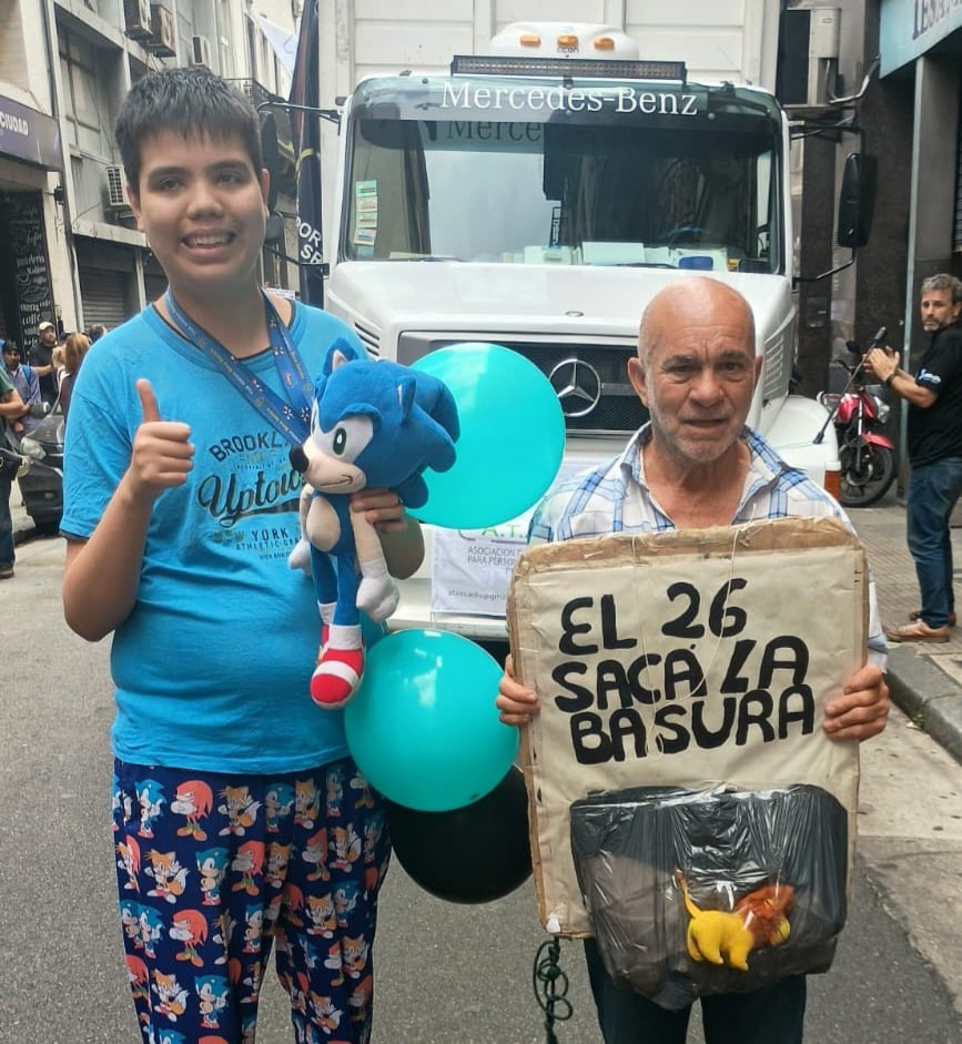 Marcha por la Emergencia en Discapacidad: “Sabemos no bajar los brazos”