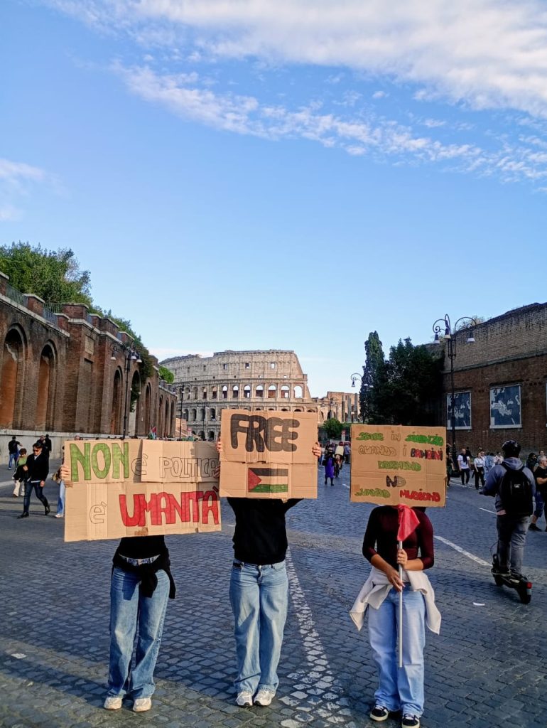 Desde Roma: la sociedad contra la guerra