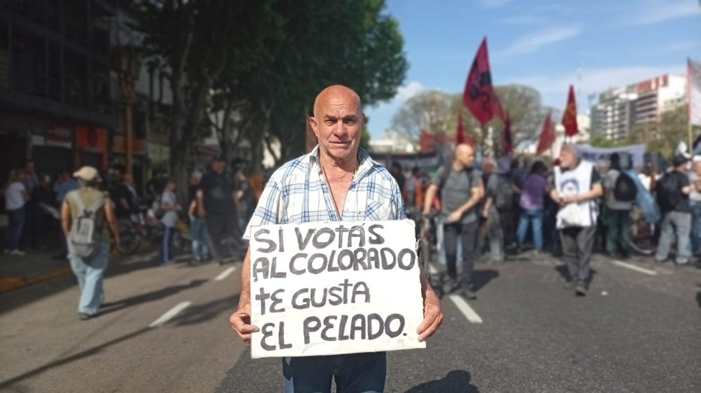 Marcha de Jubilados: creatividad y dilemas a 10 días de las elecciones