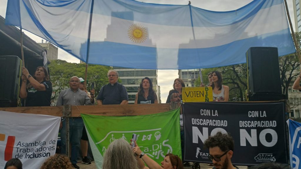 Marcha por la Emergencia en Discapacidad: “Sabemos no bajar los brazos”