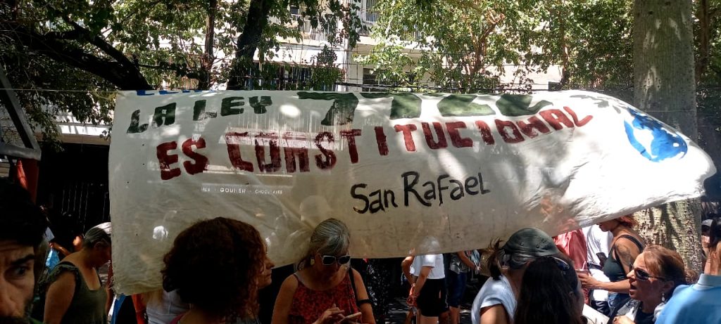 Mendoza: el consenso de la rosca y la inmediata movilización contra el proyecto minero San Jorge