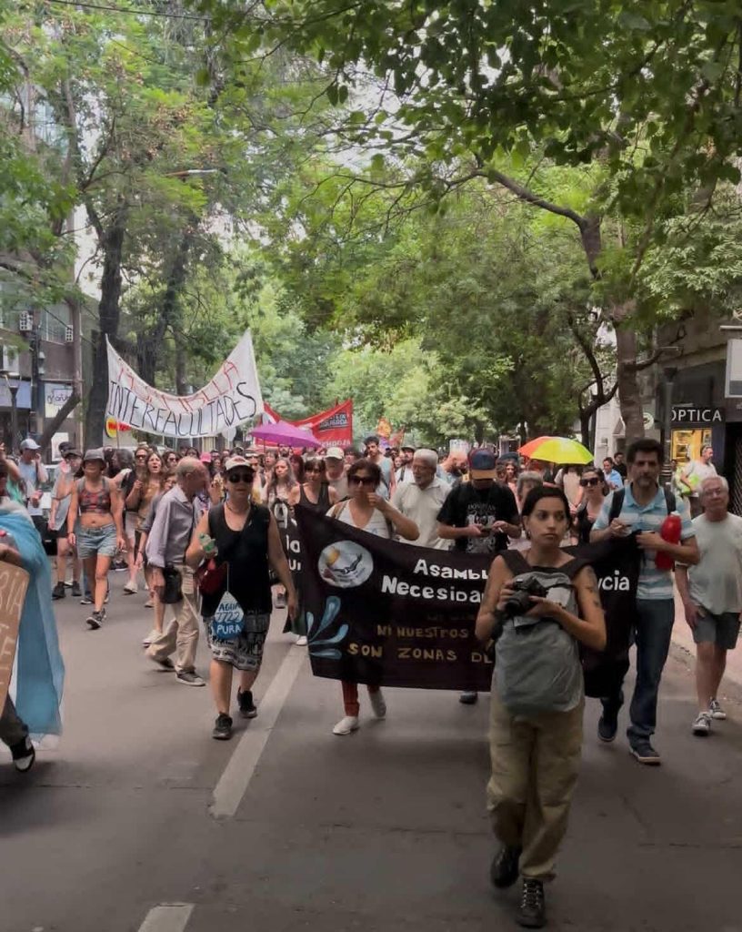Mendoza: el consenso de la rosca y la inmediata movilización contra el proyecto minero San Jorge