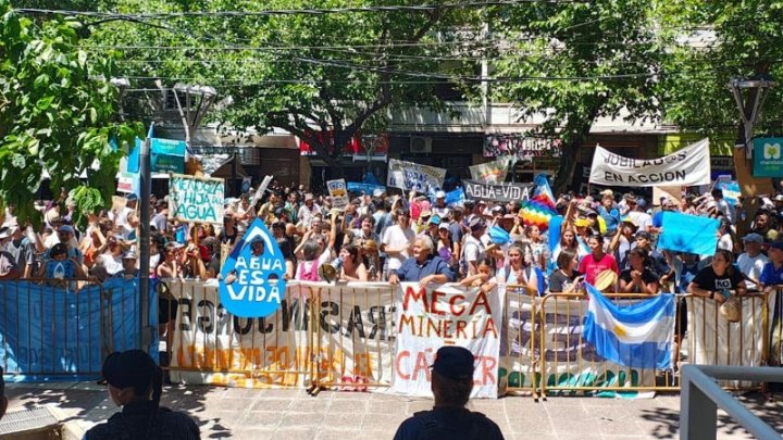 Mendoza: el consenso de la rosca y la inmediata movilización contra el proyecto minero San Jorge