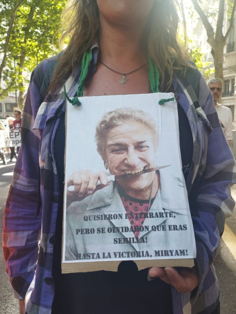 Marcha de jubilados más allá de Trump, Milei, el FMI y Bullrich