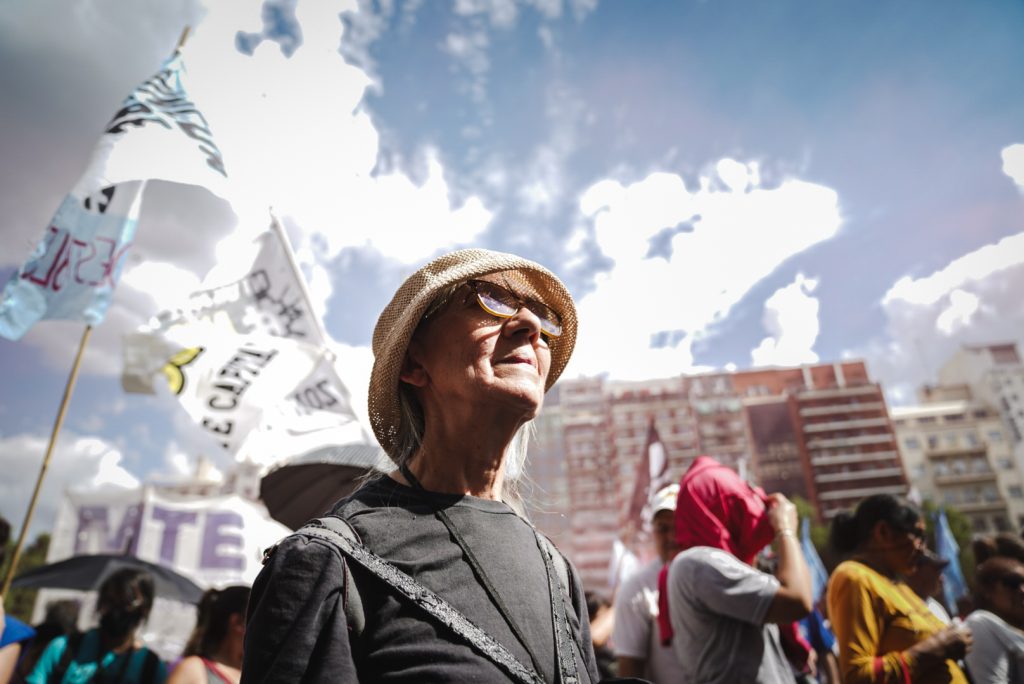 Marcha de jubilados: el papelón vs. la solidaridad