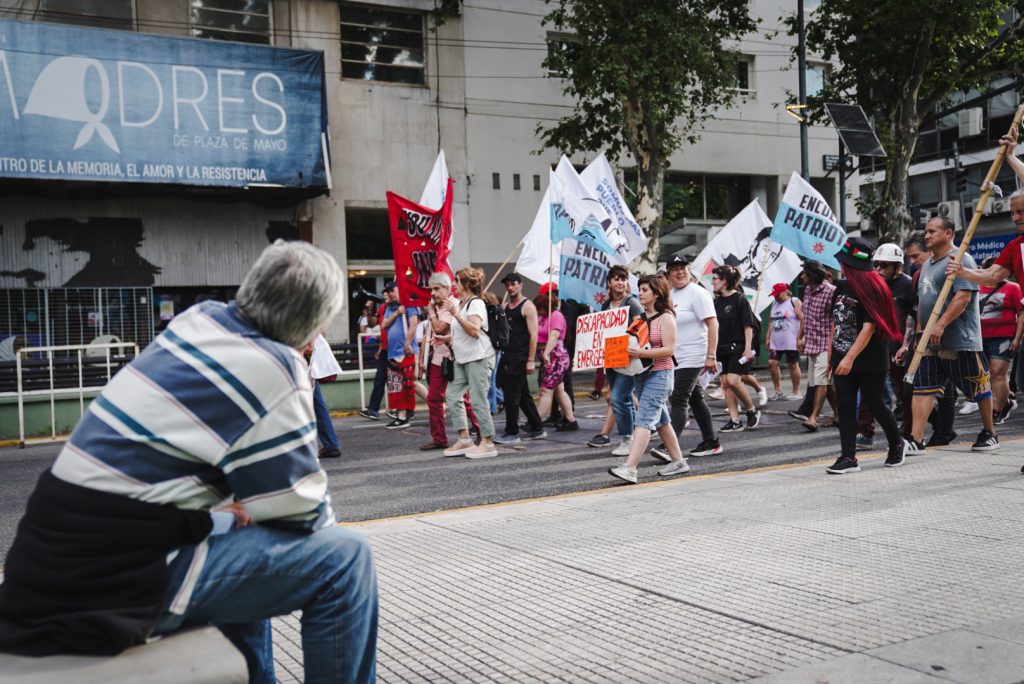 Marcha de jubilados: el papelón vs. la solidaridad