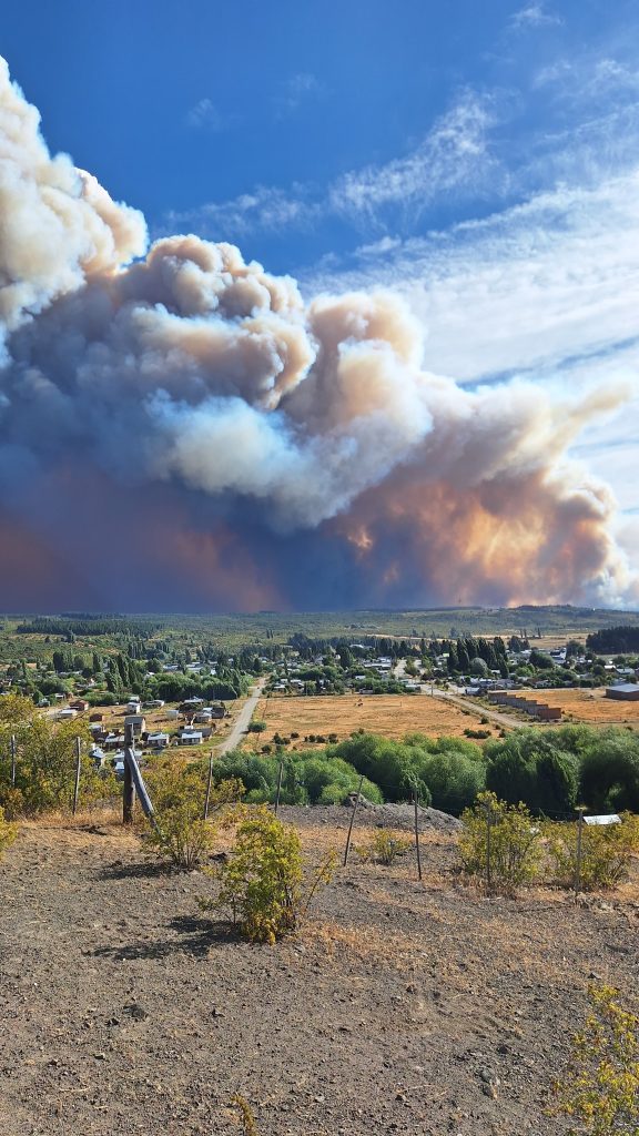Más de 30 mil hectáreas quemadas en Chubut: “El pueblo está solo”