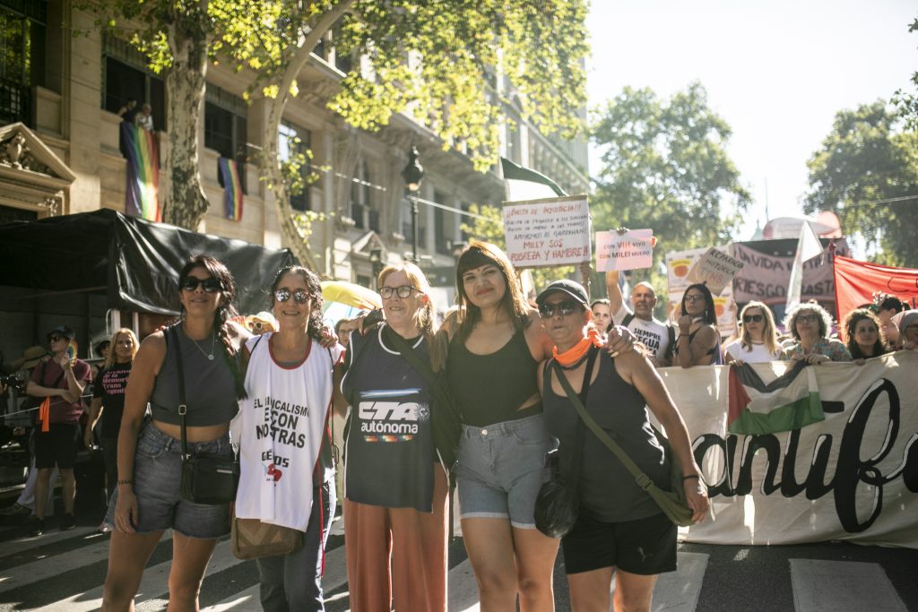 Marcha antifascista: el horizonte