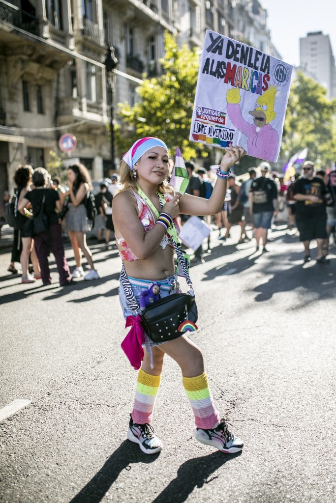 Marcha antifascista: el horizonte