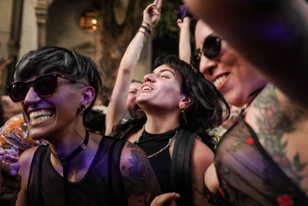 Marcha antifascista: el horizonte