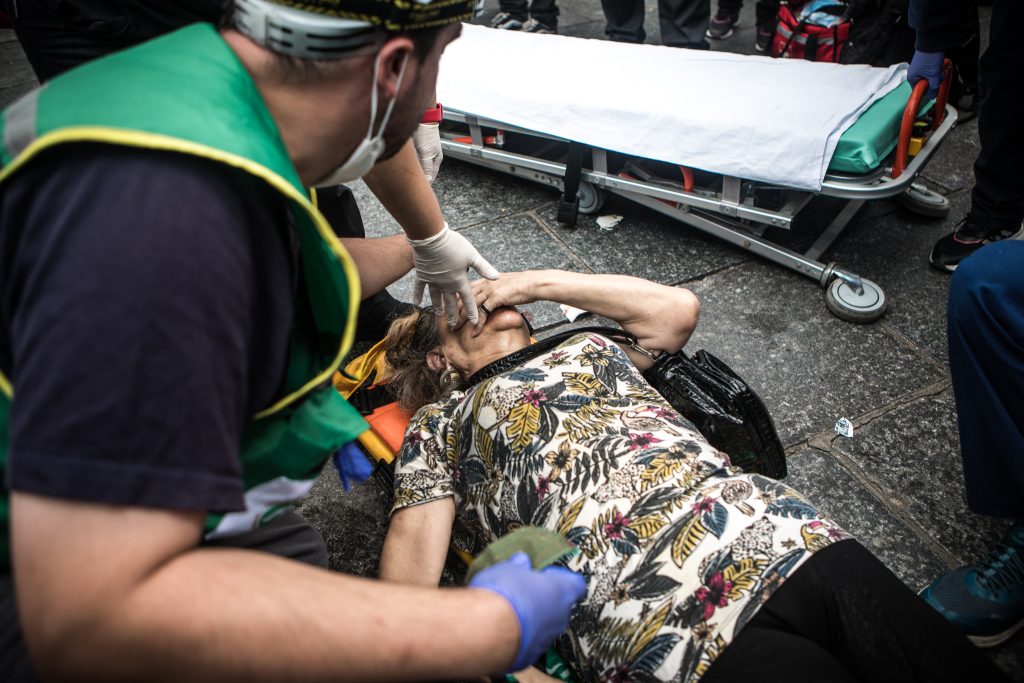 El bordado: Beatriz Blanco, la “jubilada patotera”