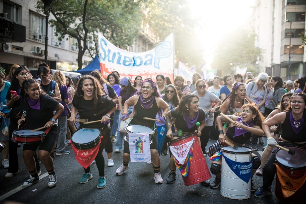 “Acá están las mujeres que enfrentan a Milei”