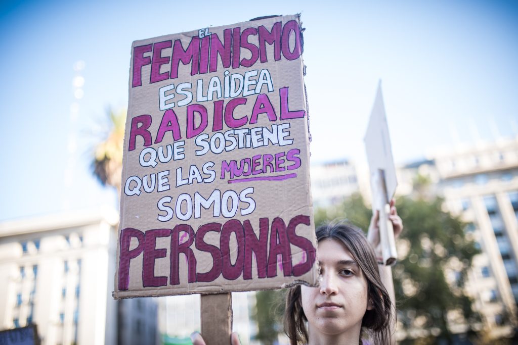 “Acá están las mujeres que enfrentan a Milei”