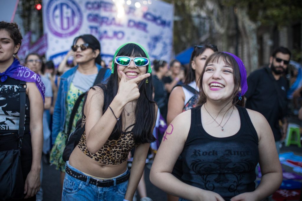 “Acá están las mujeres que enfrentan a Milei”