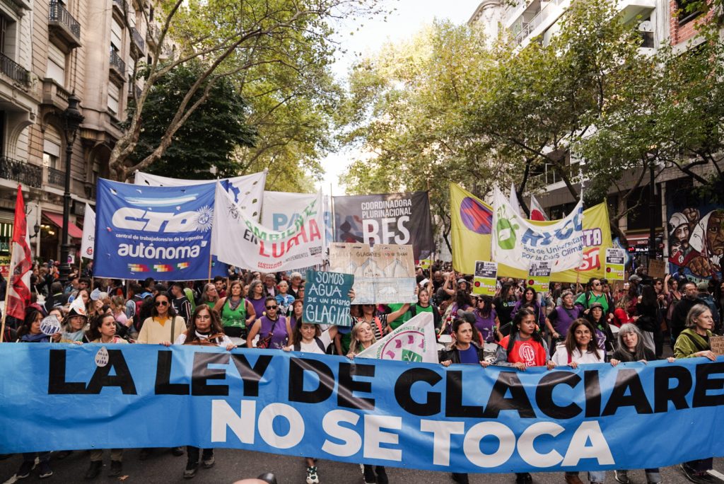 Glaciares: «No es el fin de la lucha, sino el comienzo de una nueva estrategia»